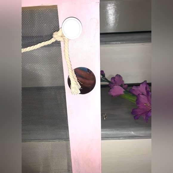 Wall hanging handmade Jewelry Accessory Organizer Boho Chic new Upcycled - Picture 6 of 10